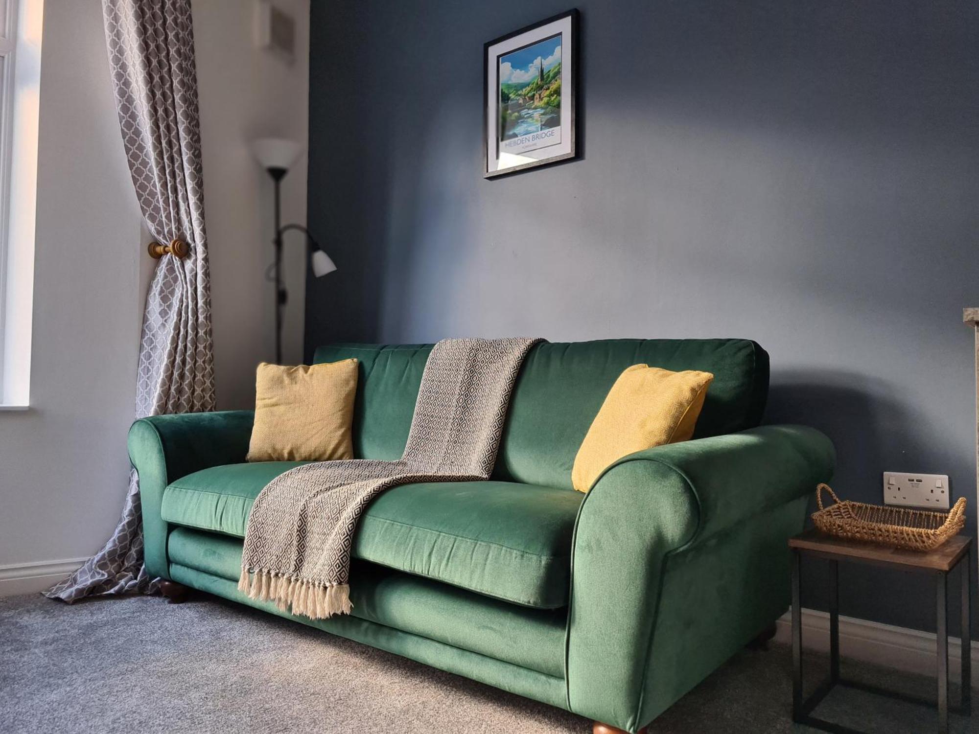 Modern River View Mytholmroyd Apartment Екстер'єр фото