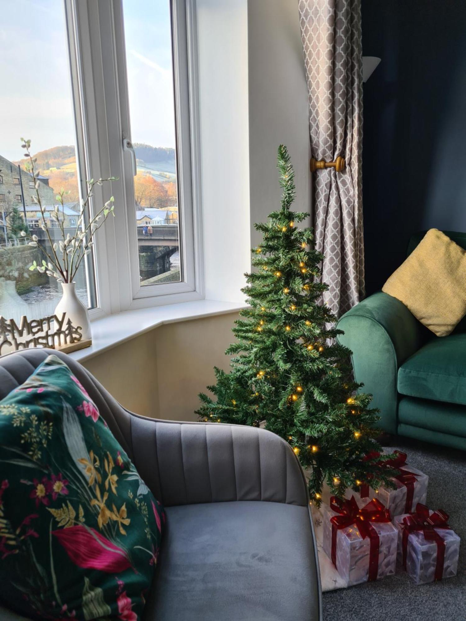 Modern River View Mytholmroyd Apartment Екстер'єр фото