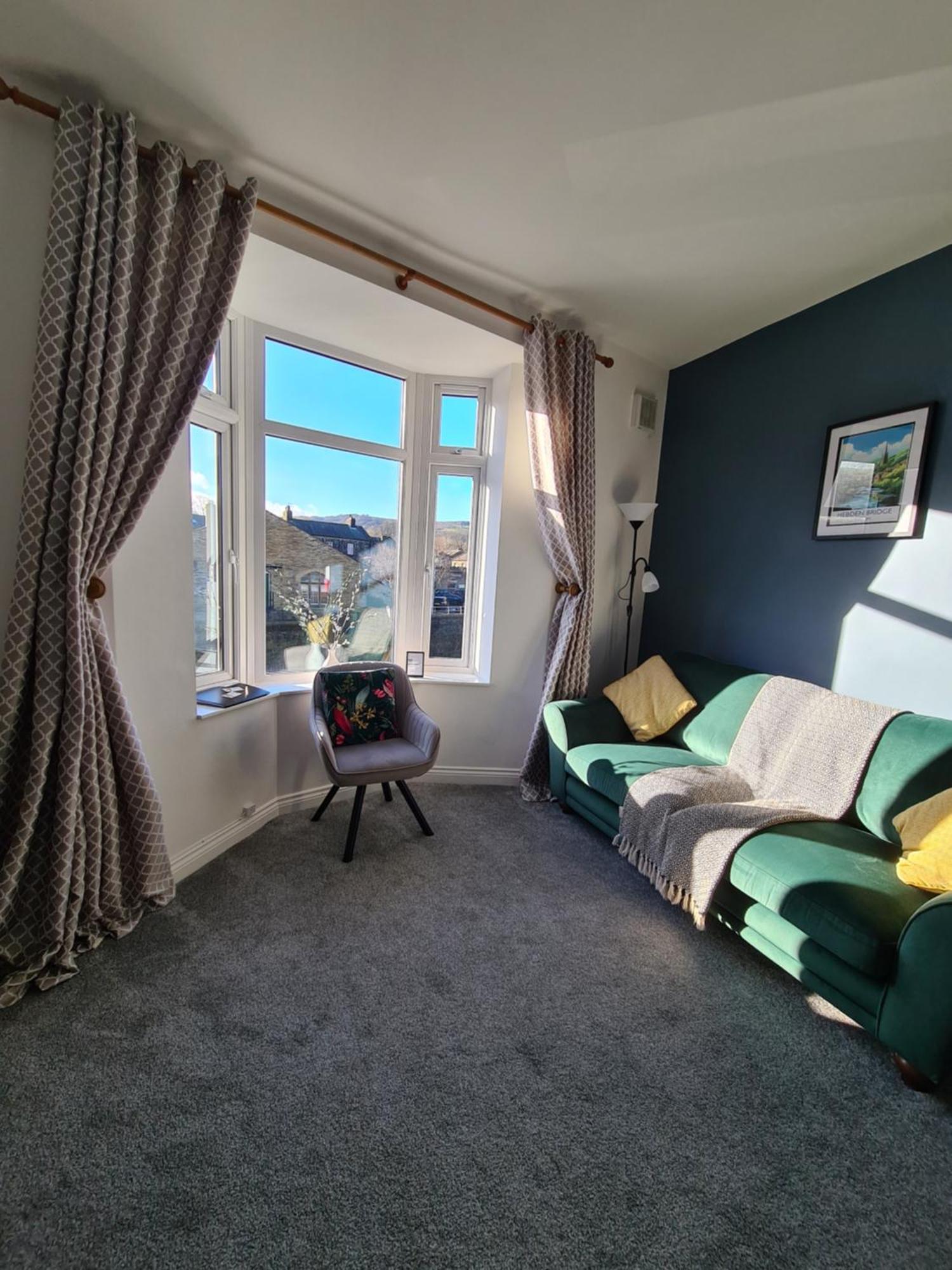 Modern River View Mytholmroyd Apartment Екстер'єр фото